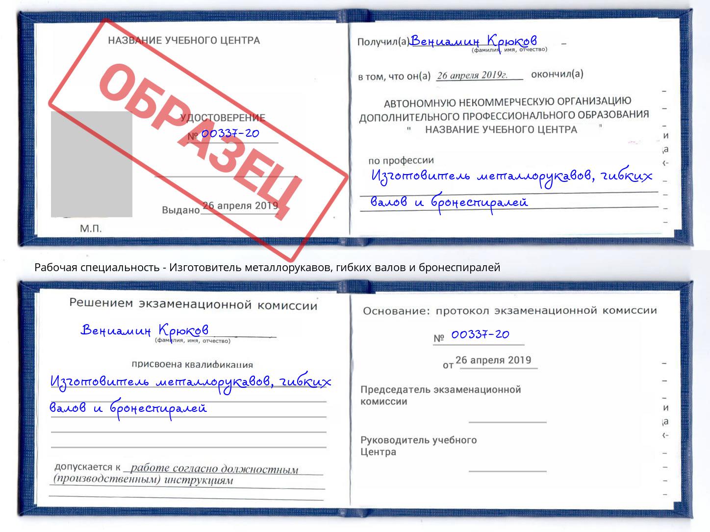 Изготовитель металлорукавов, гибких валов и бронеспиралей Тула